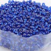 Perles de rocaille en verre, bleu clair - 2 mm - x1000