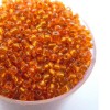 Perles de rocaille, orange- 2 mm - x1500
