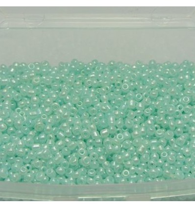 Perles de rocaille, vert brillant- 2 mm - x1500